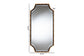 Baxton Studio Lieven Accent Wall Mirror with Bamboo Inspired Frame