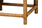 bali & pari Serenay Natural Rattan Dining Bench, 77"