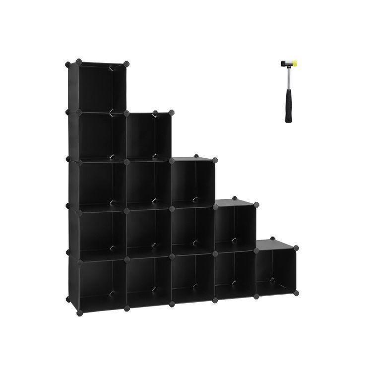 16 Cubes Book Shelf FredCo