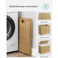 160L Rolling Laundry Basket with Wheels FredCo