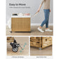 160L Rolling Laundry Basket with Wheels FredCo