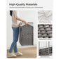160L Rollling Laundry Hamper with Lid FredCo