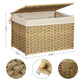 17.2 Gallon Woven Storage Basket with Lid FredCo