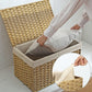 17.2 Gallon Woven Storage Basket with Lid FredCo