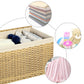 17.2 Gallon Woven Storage Basket with Lid FredCo