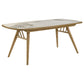 Croyden 7-piece Rectangular Dining Set Weathered Natural