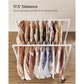 198 lb Load Double-Rod Clothes Rack FredCo