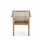 7-Piece Acacia Wood Outdoor Dining Set - 70.75' Table & 6 Chairs with Removable Cushions for Patio Garden FredCo