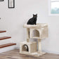 2 Condos Cat Tree Beige FredCo