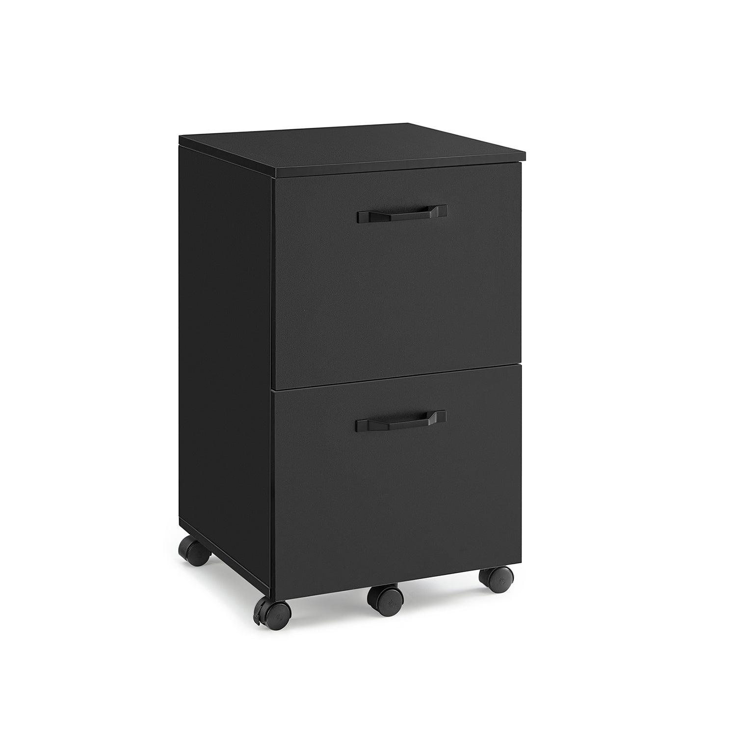 2-Drawer File Cabinet Matte Black FredCo