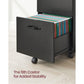 2-Drawer File Cabinet Matte Black FredCo