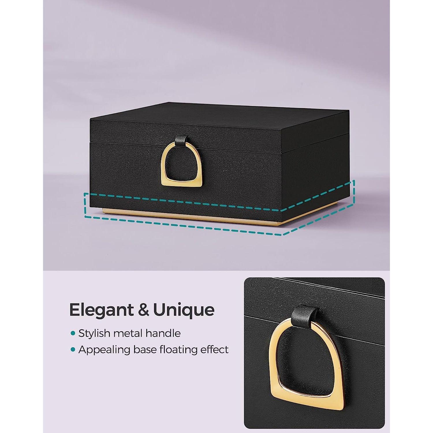2-Layer Jewelry Box Black FredCo