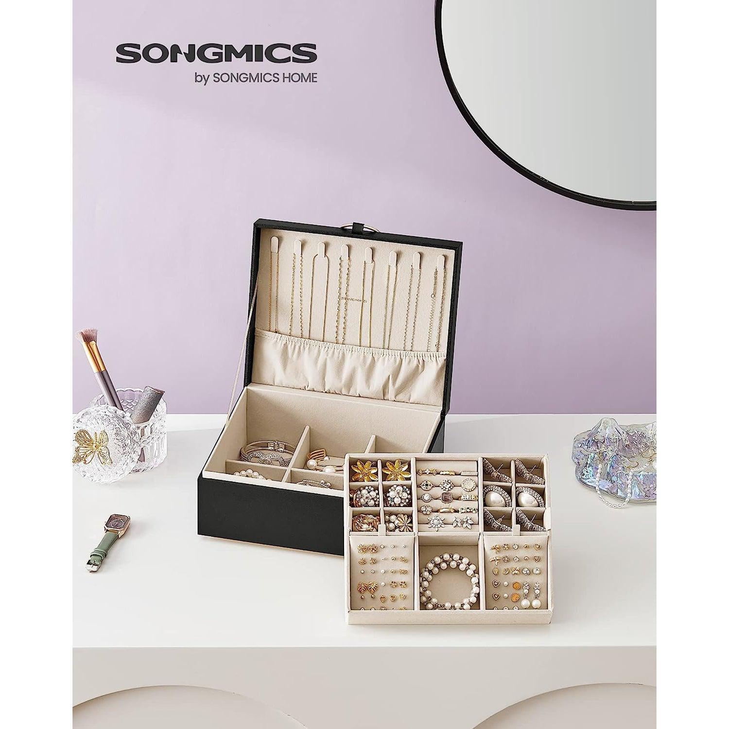 2-Layer Jewelry Box Black FredCo