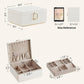 2-Layer Jewelry Box White FredCo