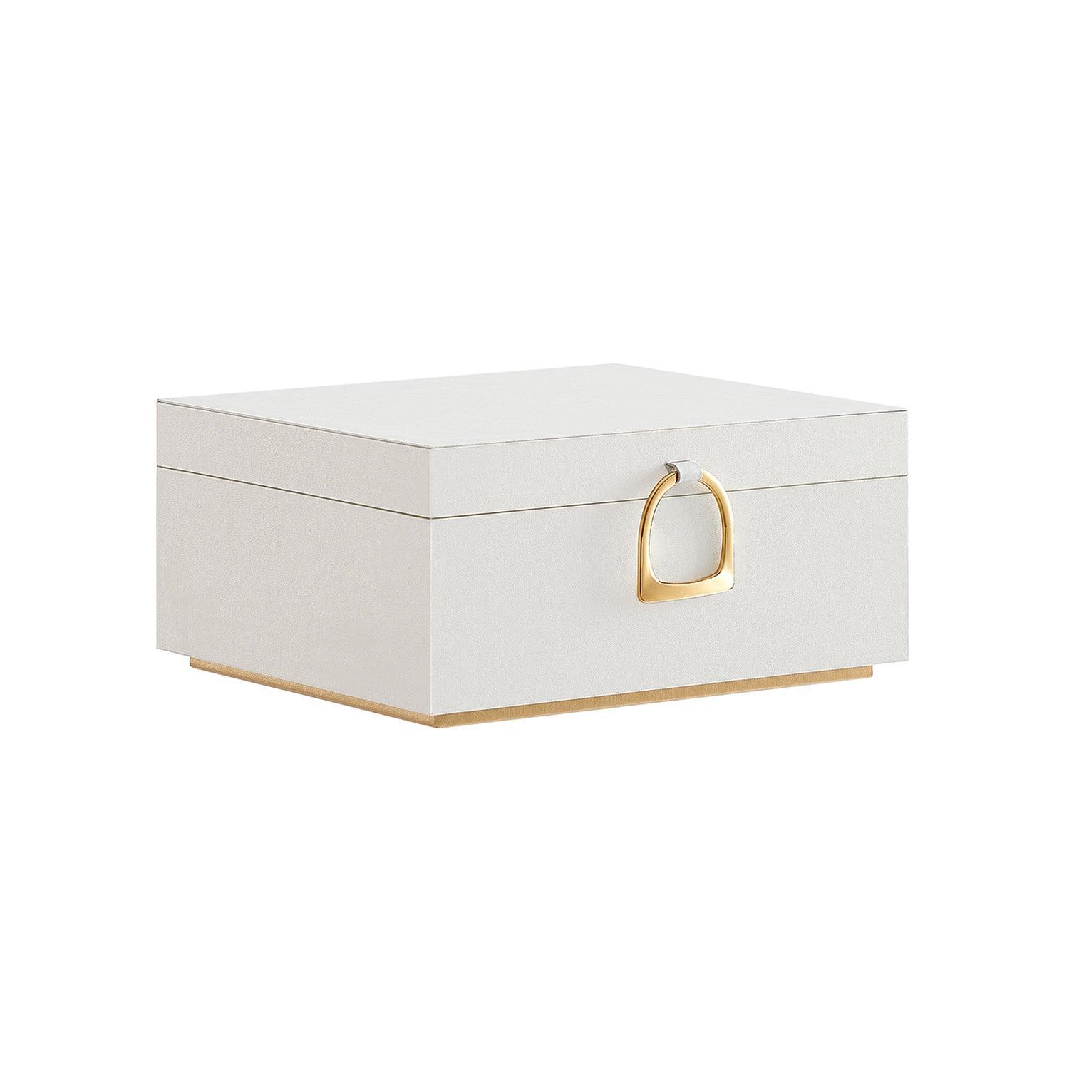 2-Layer Jewelry Box White FredCo