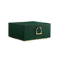2-Layer Jewelry Box with Handle Forest Green FredCo