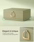 2-Layer Jewelry Box with Handle Laurel Green FredCo