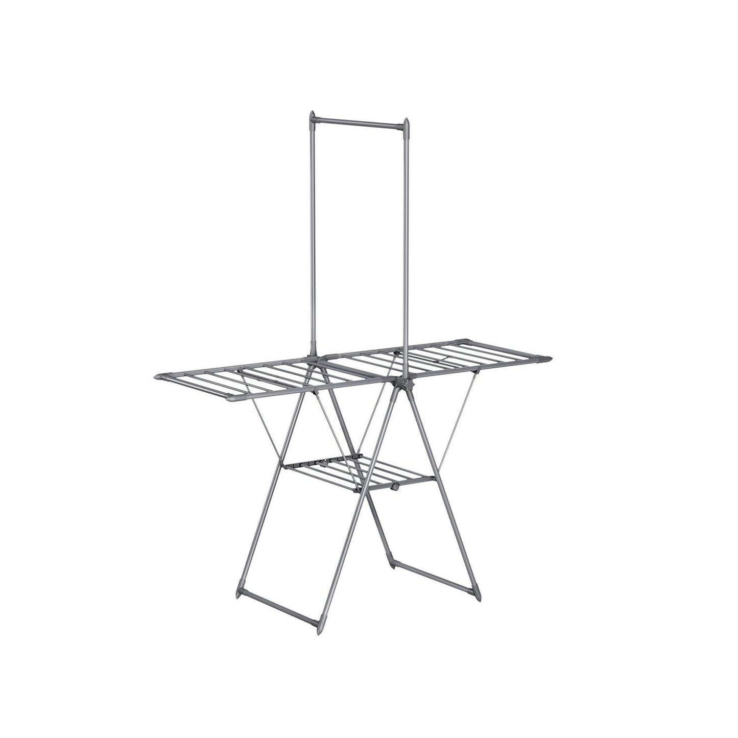 2-Level Laundry Drying Rack Gray FredCo