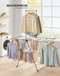 2-Level Laundry Drying Rack Gray FredCo