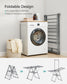 2-Level Laundry Drying Rack Gray FredCo