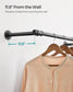 2 Pack Clothes Rack Wall-Mounted FredCo