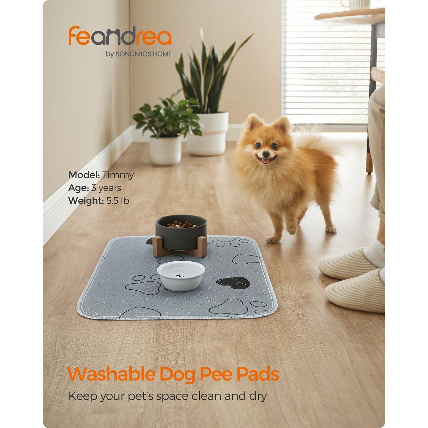 2-Pack Washable Dog Pee Pads 24 x 18 Inches FredCo