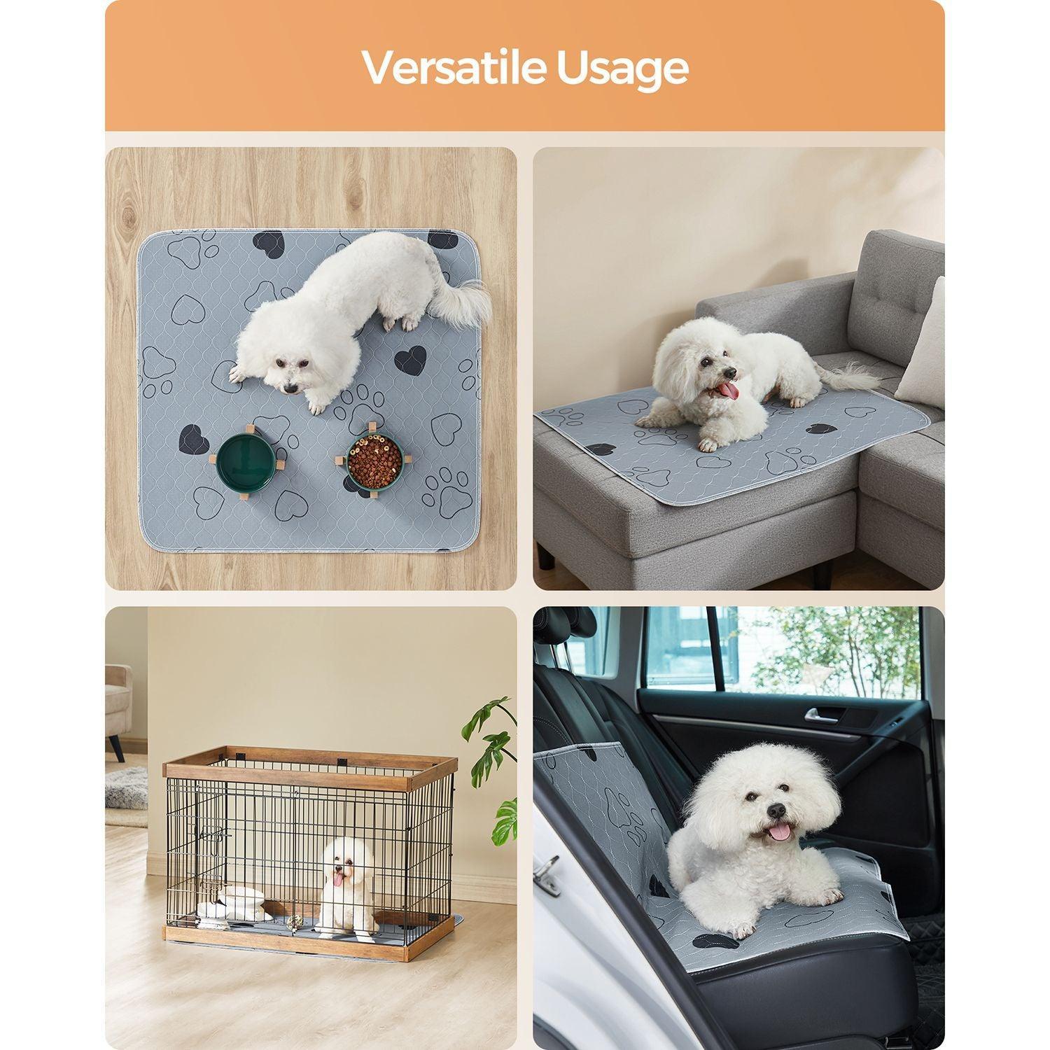 2-Pack Washable Dog Pee Pads 36 x 34 Inches FredCo