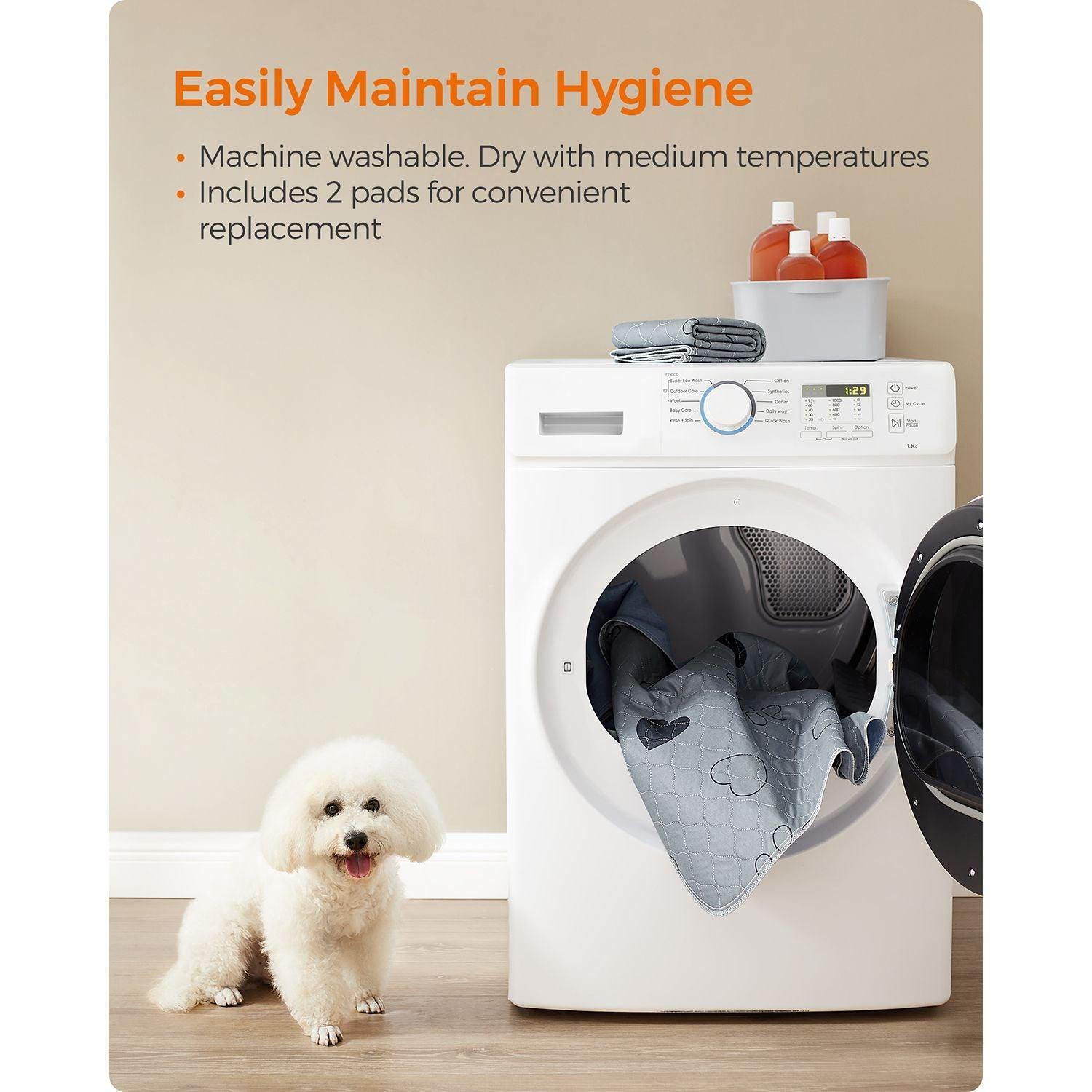 2-Pack Washable Dog Pee Pads 36 x 34 Inches FredCo