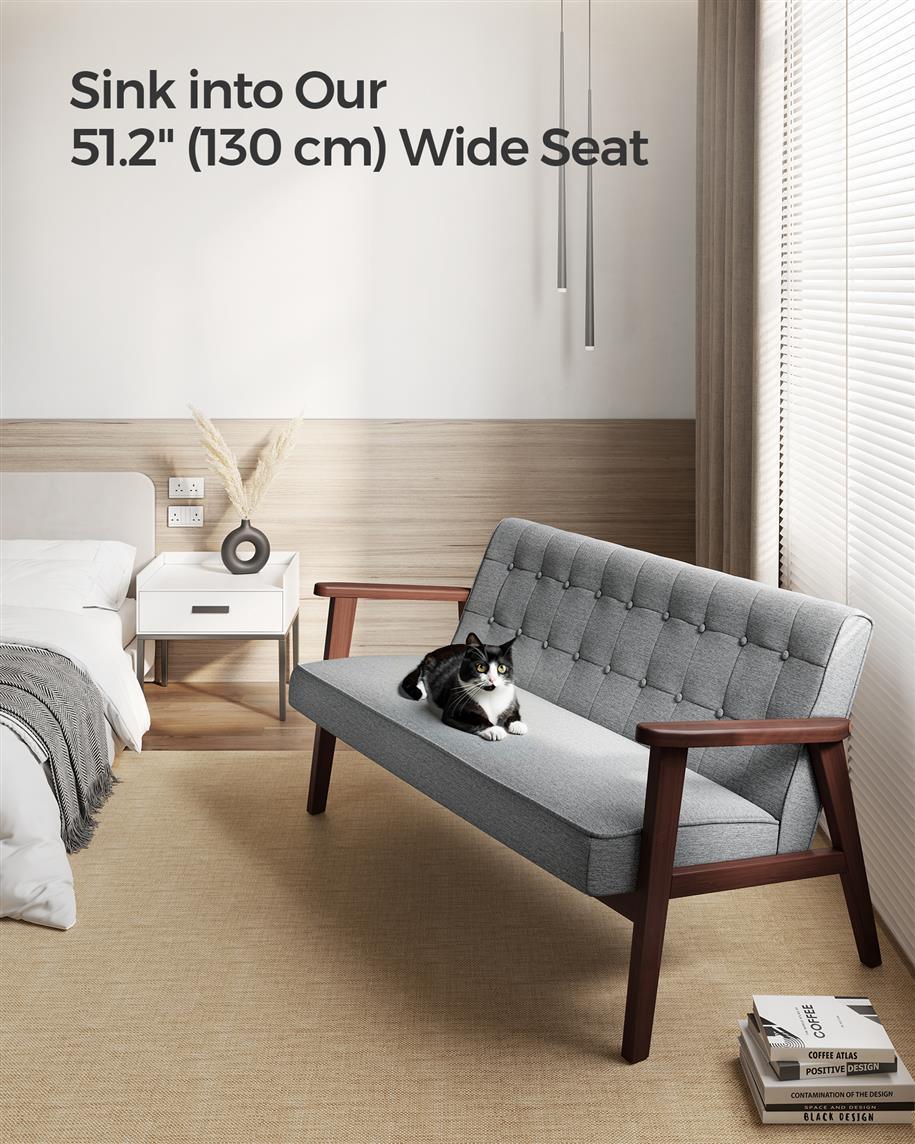 2 Seater Loveseat Sofa FredCo