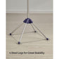 2-Tier Clothes Drying Rack Blue and Silver FredCo