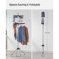 2-Tier Clothes Drying Rack Blue and Silver FredCo