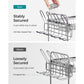 2 Tier Dish Rack Gray FredCo