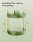 2-Tier Makeup Organizer Pale Green FredCo