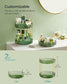 2-Tier Makeup Organizer Pale Green FredCo
