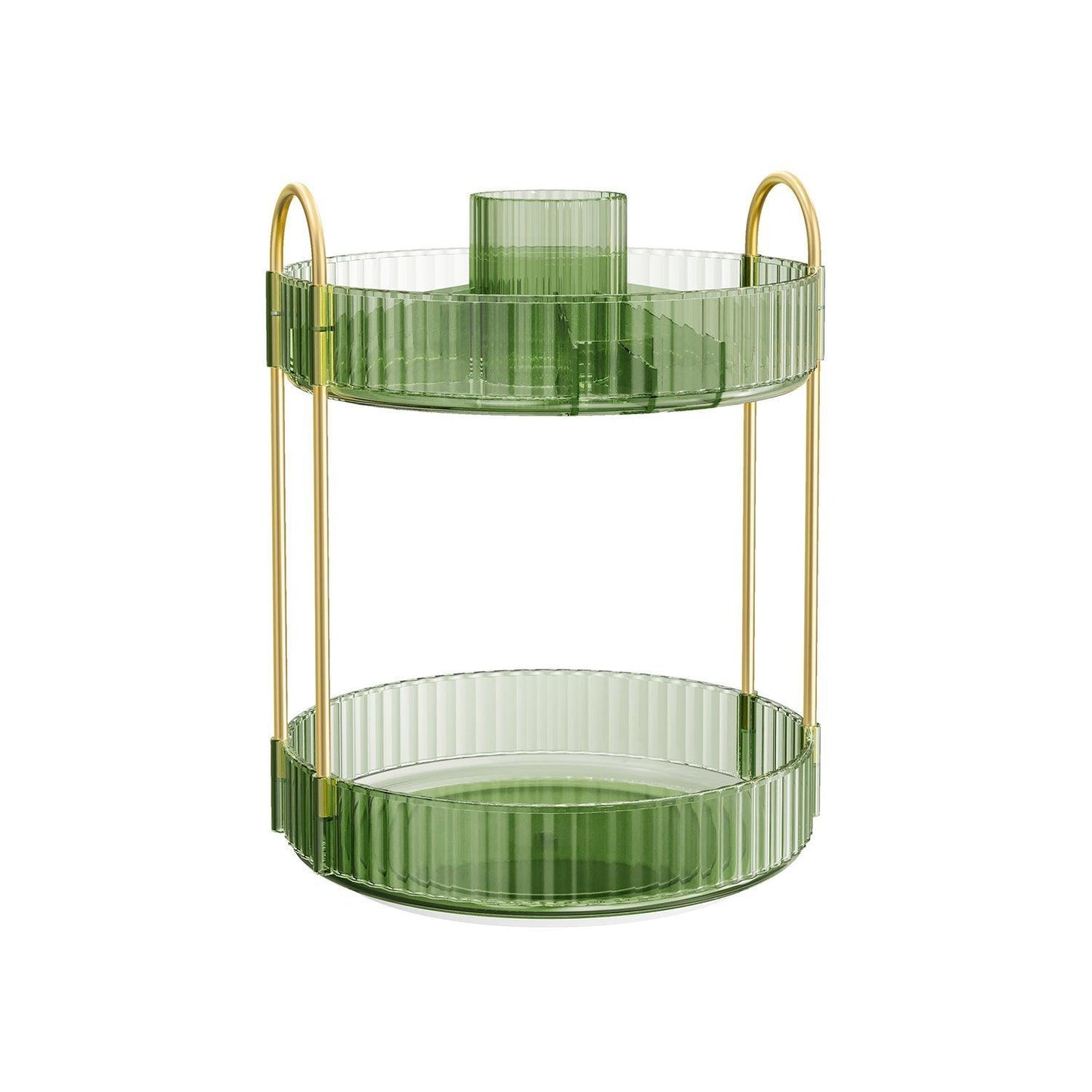 2-Tier Makeup Organizer Pale Green FredCo