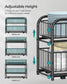2-Tier Pull-Out Cabinet Organizer Ink Black FredCo