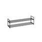2-Tier Shoe Rack with Metal Tube FredCo