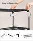 2-Tier Shoe Rack with Metal Tube FredCo