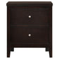 Carlton 4-piece California King Bedroom Set Cappuccino