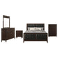 Carlton 5-piece California King Bedroom Set Cappuccino