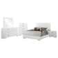 Felicity 5-piece Queen Bedroom Set White High Gloss