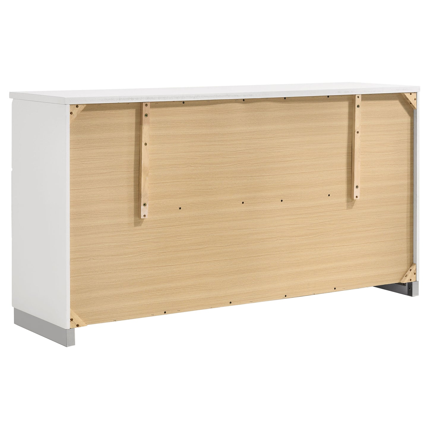 Felicity 5-piece California King Platform Bedroom Set White