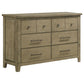 Hazlewood 4-piece Queen Bedroom Set Vineyard Oak