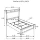 Hazlewood 5-piece Queen Bedroom Set Vineyard Oak