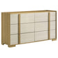 Hyland 4-piece Eastern King Bedroom Set Natural