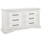 McKinney 5-piece Eastern King Bedroom Set Vintage White