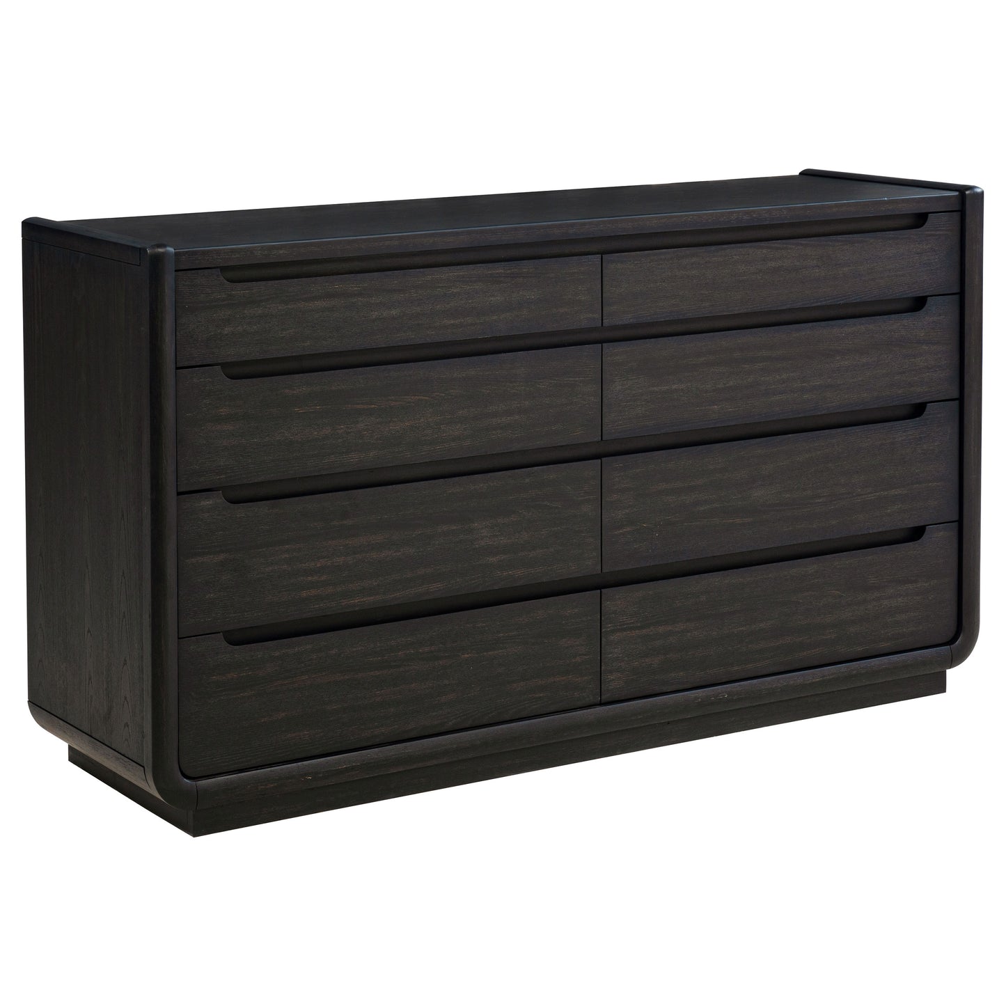 Leandro 4-piece Queen Bedroom Set Burnished Black