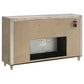 Lorient 5-piece Eastern King Bedroom Set Ivory and Camel