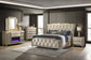 Lorient 5-piece Queen Bedroom Set Ivory and Camel