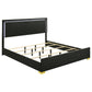 Marceline 4-piece Eastern King Bedroom Set Black